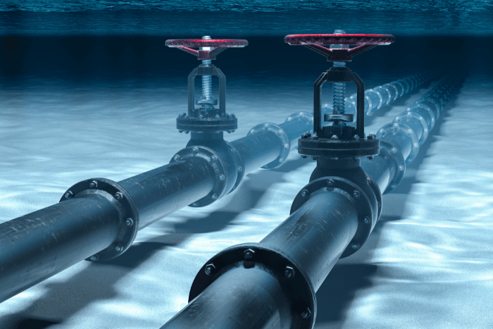 Leaking havoc: UNEP termed the Nord Stream gas pipelines the largest methane release ever recorded.