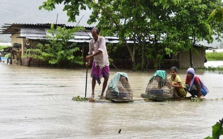 Mapping danger: ISRO’s flood hazard atlases are the need of the hour for states such as Assam, which witnessed devastating floods last year | Photo: The Weather Channel