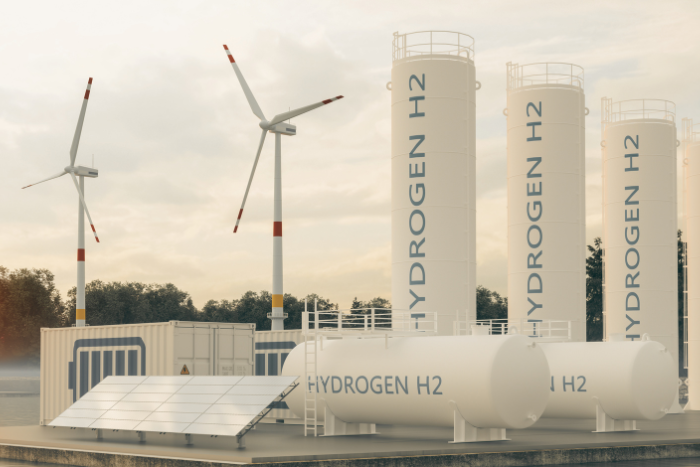 Green H₂ is produced by water electrolysis using renewable energy sources, and it can be utilised as a reductant and carbon-free feedstock to drastically lower carbon emissions in a number of important industry sectors.