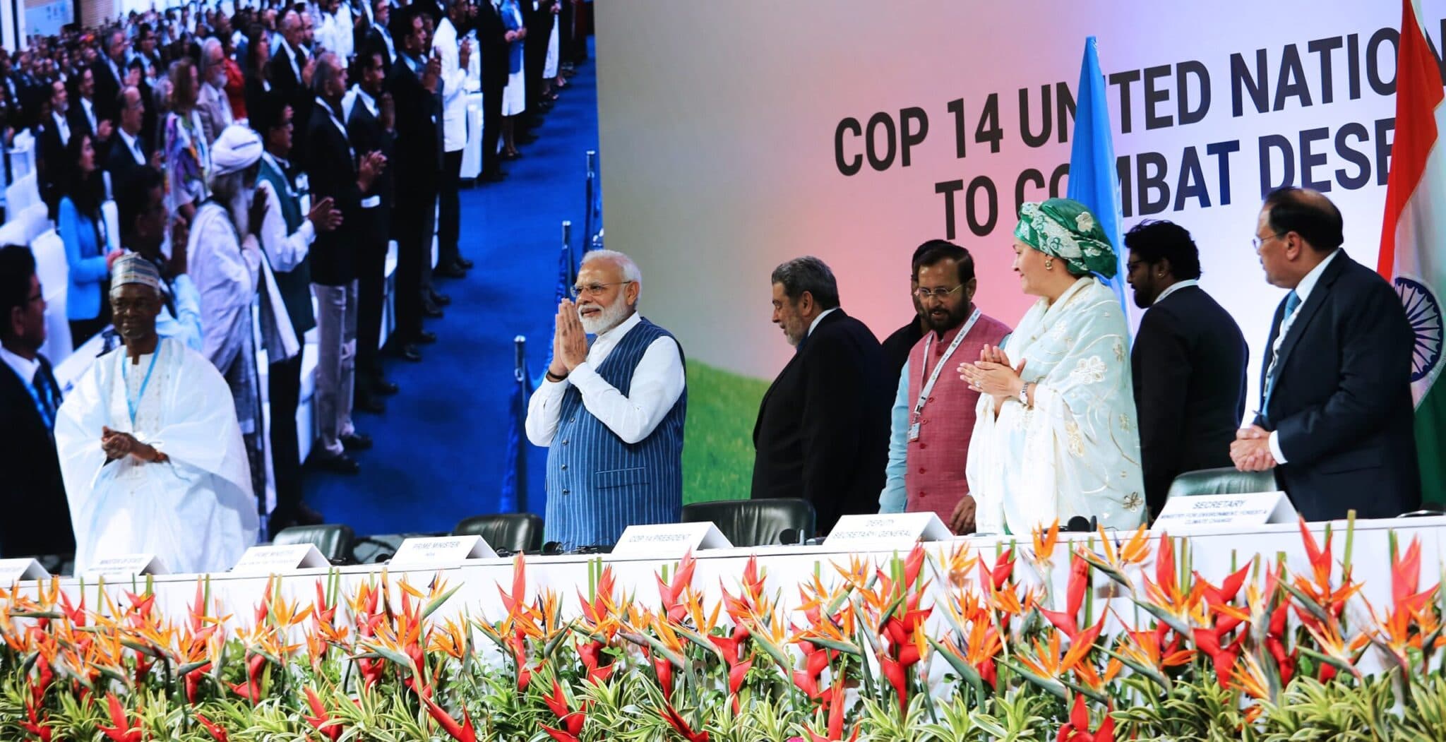 Dialogue of dilution: The UNCCD COP 14, held in Delhi, was marred with an all-too-familiar lack of ambition and ended with little clarity on the way forward in dealing with land degradation | Photo: Ángeles Estrada, IISD/ENB