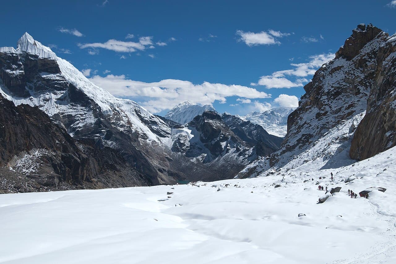 The 2,500 km long mountain range is one of the youngest and most tectonically active mountain systems on Earth.