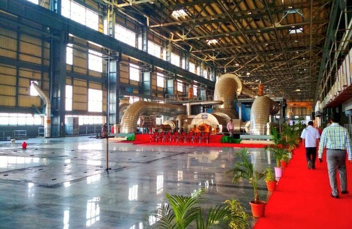 A dying breed: The Yermarus Thermal Power Station in Raichur, inaugurated in 2018, will be the last state-run
TPP after Karnataka announced that it would not invest in any new thermal power | Photo:
Twitter/@NammaKarnataka
