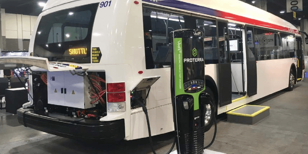 15 second pit stop: Flash charging may soon be experimented for electric buses in India under ABB’s TOSA technology, which could revolutionise e-bus charging | Photo: Electrive