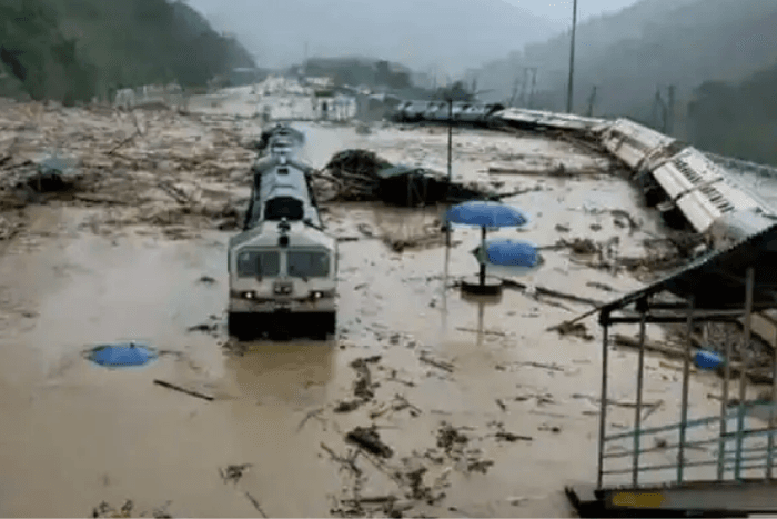 Deep underwater: Intense rain and flooding has made this year Pakistan’s wettest year since records began in 1961. Photo: ZeeNews