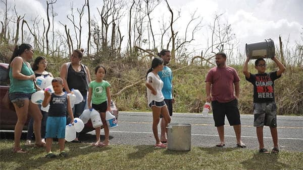Puerto Rico is grappling with an acute humanitarian crisis in the wake of Hurricane Maria