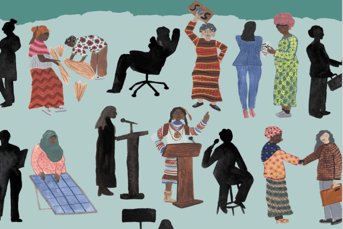 The analysis found that in some cases, gender is highlighted as a key priority for foreign climate policy, but is lacking in domestic policy. Photo: WECAN