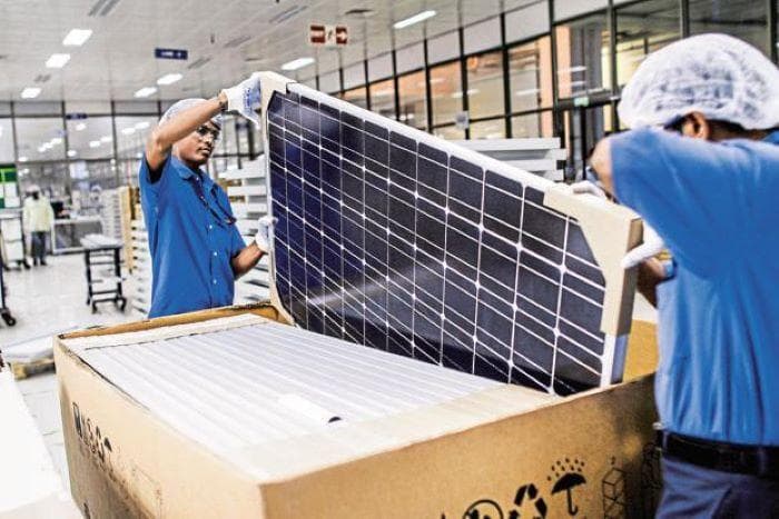 Duty bound: India will replace its current safeguard duties regime on solar panel and module imports with a 40% customs duty starting next year | Photo: Live Mint