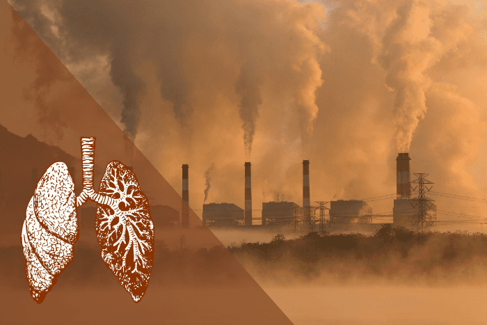 Connecting dots: Research found that places with higher levels of air pollution had more lung cancers not caused by smoking.