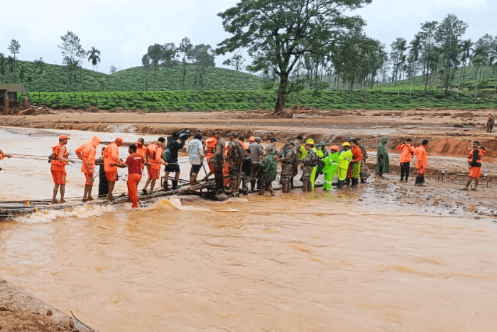 Numerous studies have established that the rise in global average temperatures due to human-induced climate change has led to an increase in the number of extreme rainfall events. Photo: @04NDRF/X