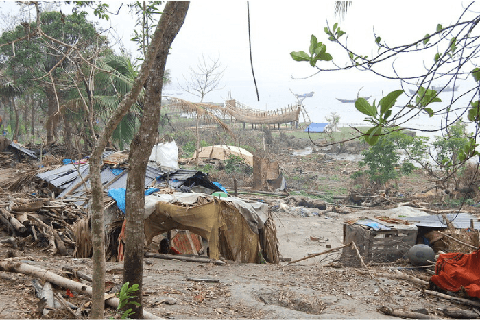 Representative image. After causing massive destruction in Gujarat, Cyclone Biparjoy is now likely to cause heavy rainfall in parts of Rajasthan. Photo: Direct Relief/Flickr