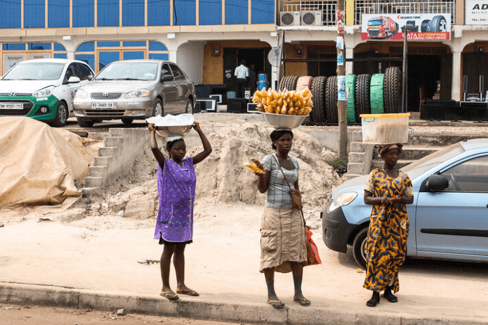 Street and market vendors, in particular, make locally produced food and drinking water more accessible and affordable in low-income areas.  Photo:     Carsten ten Brink/Flickr