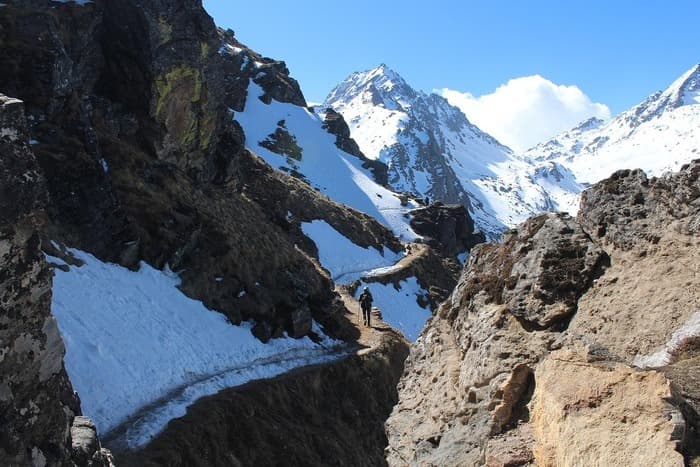 Black carbon is darkening the surface of the snow in the Himalayas. Photo: Pixabay