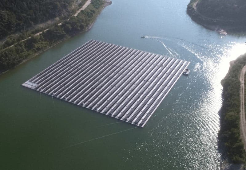 Floating power: India’s announcement of the world’s cheapest floating solar power plant follows a 45% drop in costs in the last two years | Photo: Mercom