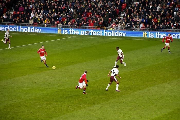 Total emissions of the beautiful game are approximately 64-66 million tCO2e per year. Photo: Wikimedia Commons