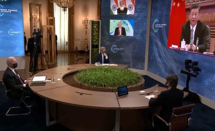 Get together: With 40 world leaders in attendance, several nations are launching enhanced ambitions at the US-led Climate Summit in the run up to COP26 later this year | Photo: US Department of State/ Youtube