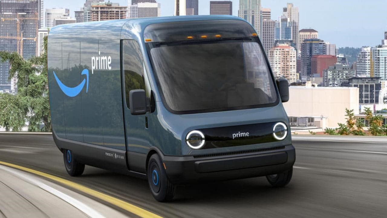 E-prime: Amazon’s all-electric fleet of 100,000 delivery fans should hit the roads by 2030 and stave off 4 million tonnes of annual CO2 emissions | Photo: ClimateRock