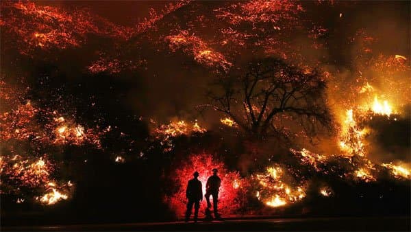 California’s largest wildfires are burning during what should be its peak rain season
