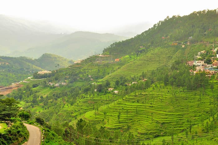 There were 94 extreme weather days in 2023, resulting in damage across 44,882 hectares of farmland in Uttarakhand. Photo: Wikimedia Commons