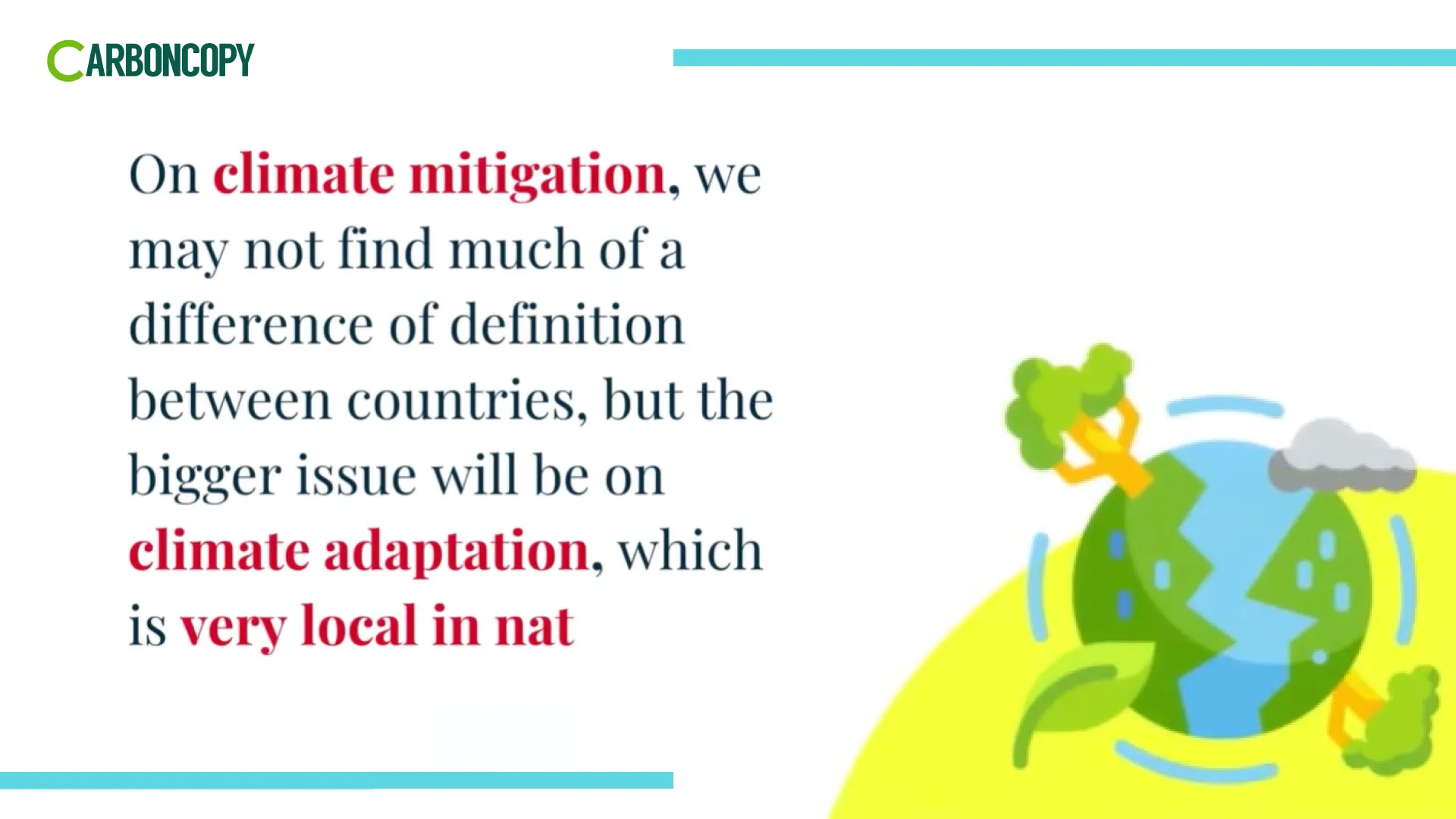 Climate adaptation and mitigation in India