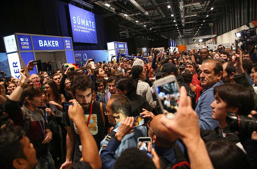 No deal: Mass protests erupted at the venue of COP 25 in Madrid, Spain as governments failed to make significant headway in the negotiation sticking points | Photo: IISD