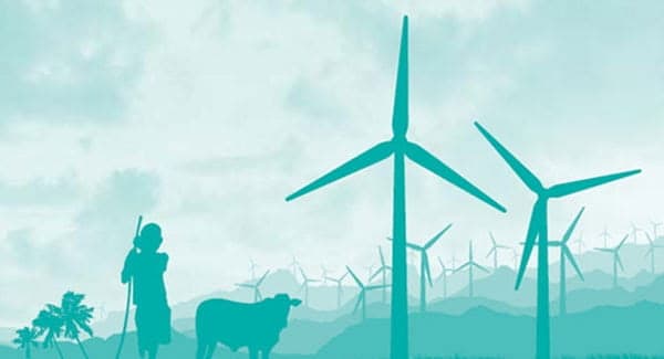 Zooming ahead: The developing world has now taken the lead on clean energy, despite stagnating  financial aid from developed nations.  |
Image credit: thecommonwealth.org