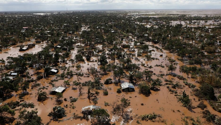 Maximum disruption: Extreme weather and natural disasters, such as cyclone Idai that hit southern Africa, are likely to have displace 22 million people in 2019 | Photo: Public Radio International