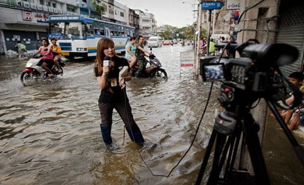 If there was any doubt: The devastating floods in Bangkok may help re-iterate the urgency of committing to climate action 
Image credit: The Atlantic