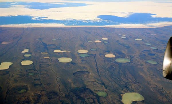 Pockmarks of doom: GHG emissions from thawing permafrost could exacerbate extreme weather events