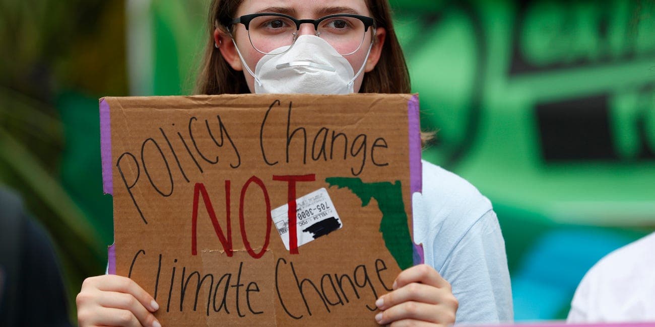 Taking a backseat: Even though the world has been given a glimpse into what stringent climate action can do to reduce emissions, the UN has said the global focus will shift from climate change to the coronavirus for now. Credit: Business Insider