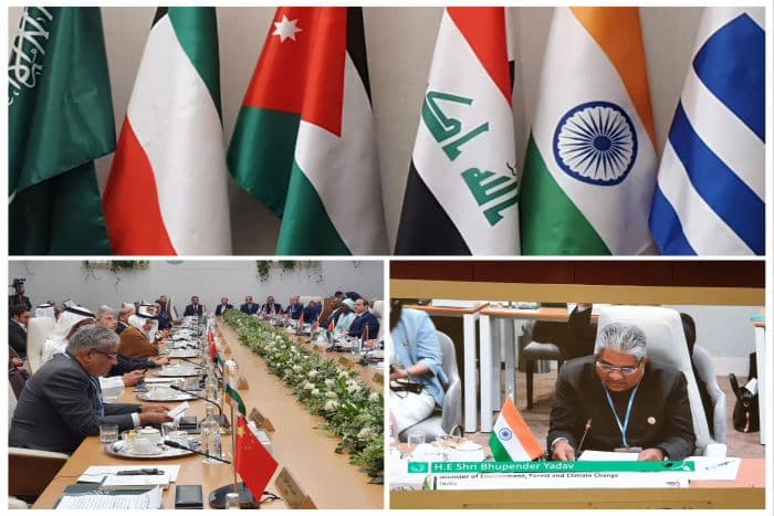India’s Union environment minister Bhupendra Yadav welcomed the United Nations’ initiative for an Executive Action Plan of Early Warning System (EWS) For All.  Photo: @byadavbjp/Twitter